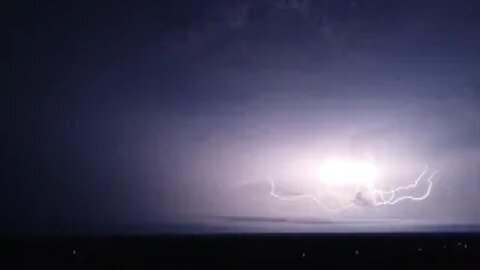 Reupload of a Lightning Storm Using HitFilm Express Instead of DJI Editing App