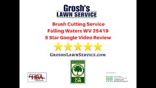 Brush Cutting Falling Waters WV Google Review Video 5 Star