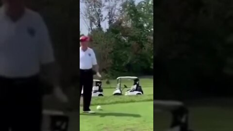 President Trump Goes Golfing 🏌️‍♂️ ⛳️ #shorts #trump #golf