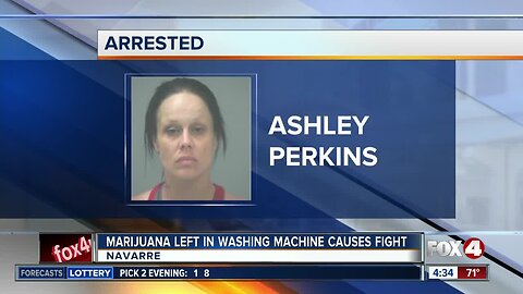 Woman arrested, accused of beating wife with bedpost over pot