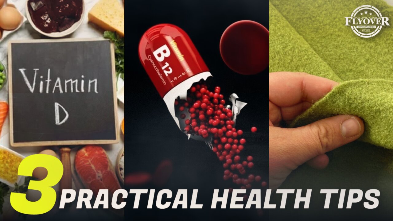 Here are 3+ [ N A T U R A L ] Tips to Stay Healthy - Vitamin D. Vitamin B-12 Deficiency. Clothing Material. - Dr. Troy Spurrill