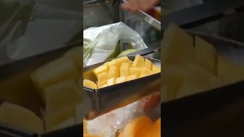 Fruit Cutting Skill! #UpFoodReview #ytshorts #shorts #Food #Streetfood