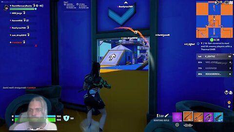 Fortnite with Rock Mercury