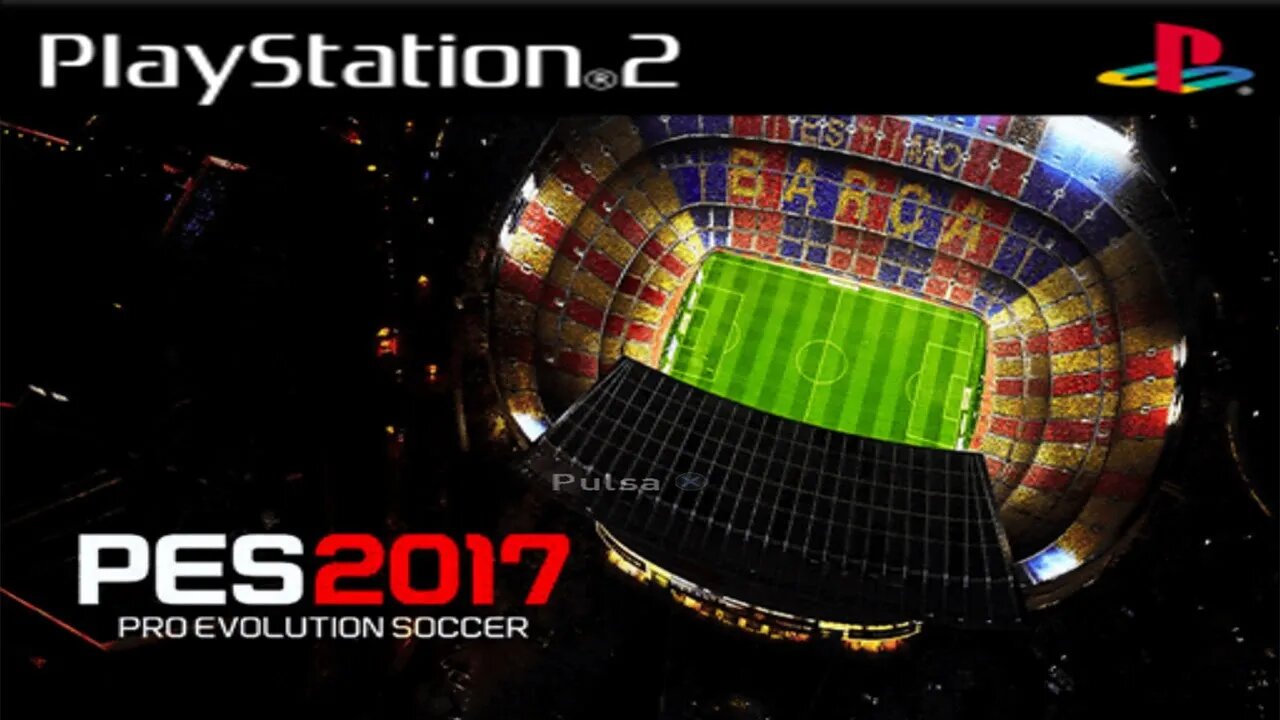 PRO EVOLUTION SOCCER 2017 (PS2) BRAZUCAS VERSÃO FINAL CAMERA PS4 PLAYSTATION 2