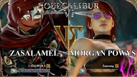 Zasalamel (I AUCIFER I) VS Morgan Powys (Amesang) (SoulCalibur VI — Xbox Series X Ranked)