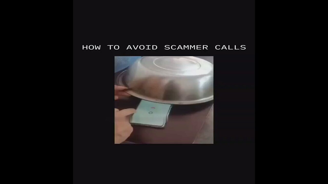 How to avoid scammer calls? 😂 #scam #solution