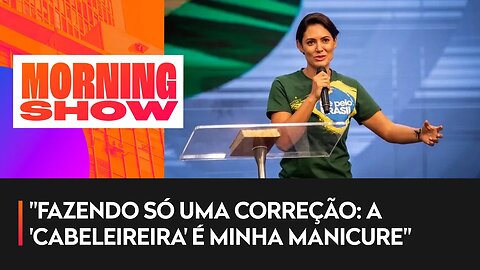 Michelle Bolsonaro ironiza liberação de sigilo