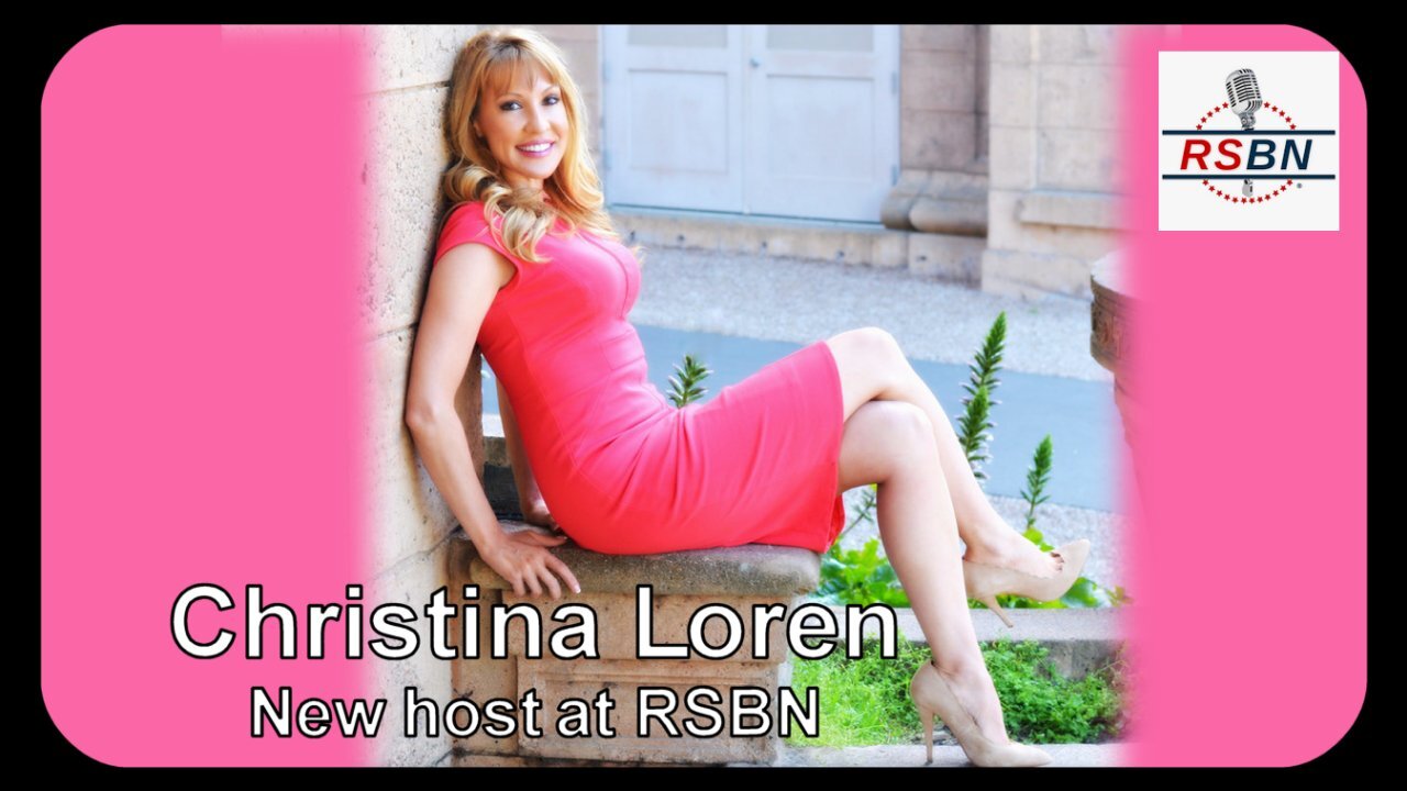 Christina Loren, new host at RSBN - August 23, 2024