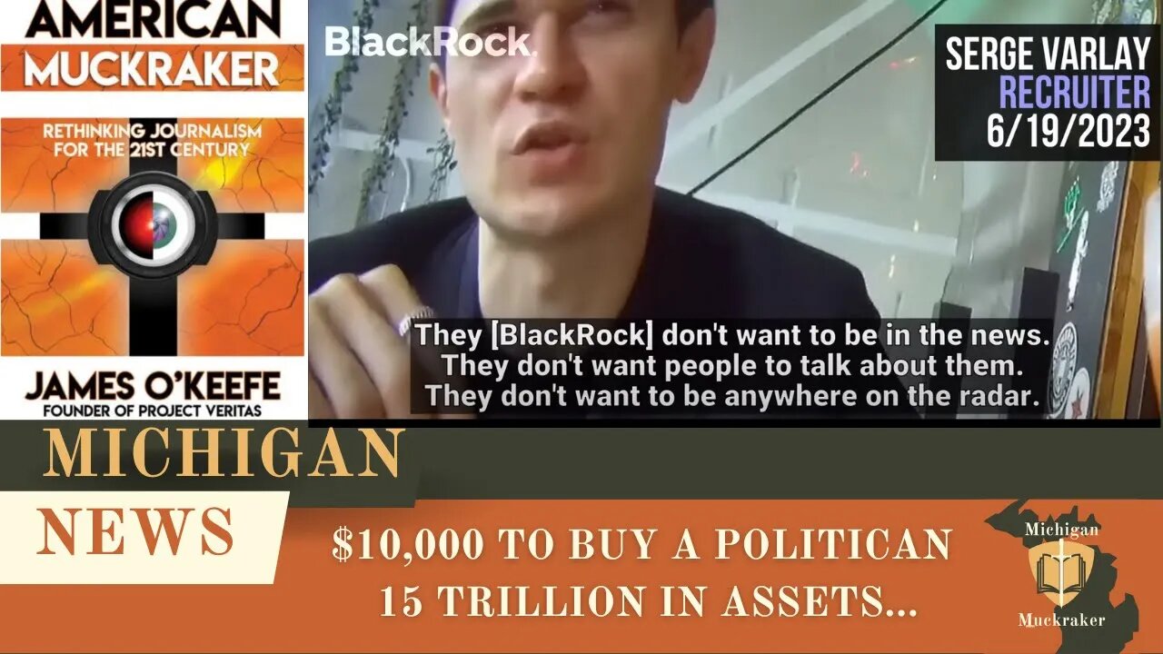 OMG BlackRock Exposed: Michigan Muckraker Reaction Live & Deep Dive