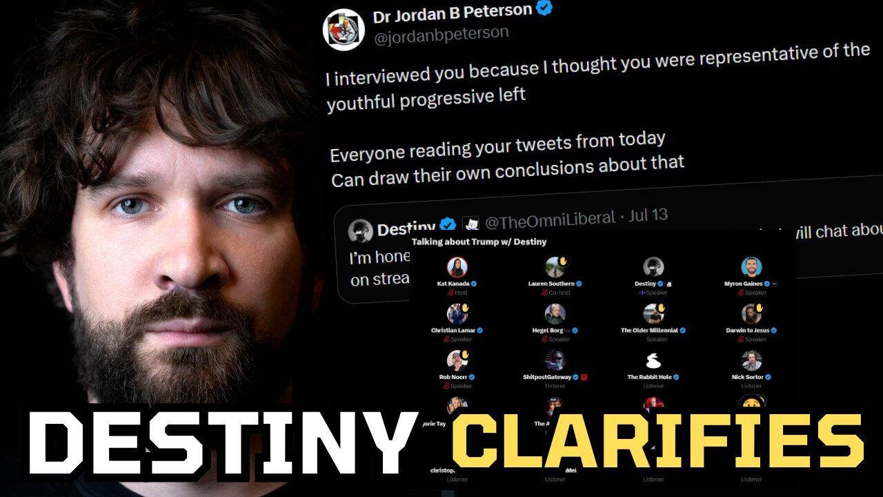 Destiny Unhinged Tirade Continues Debates Conservative Influencers