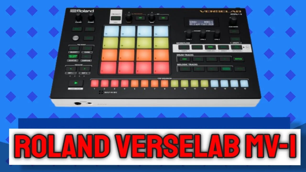 Roland Verselab MV-1 Songcraft: Making the Most of One Sequence With SP404MK2