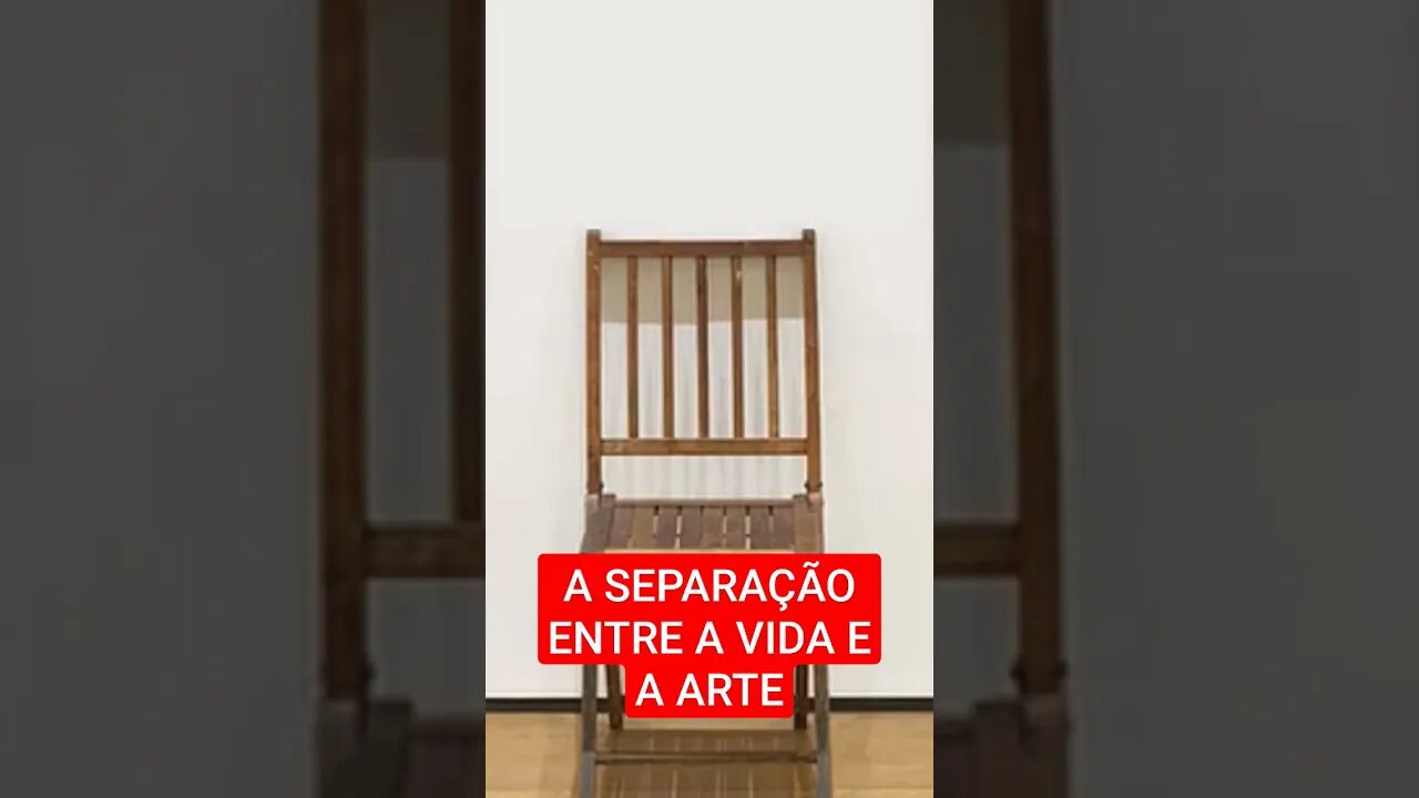 A SEPARAÇÃO ENTRE A VIDA E A ARTE #shorts