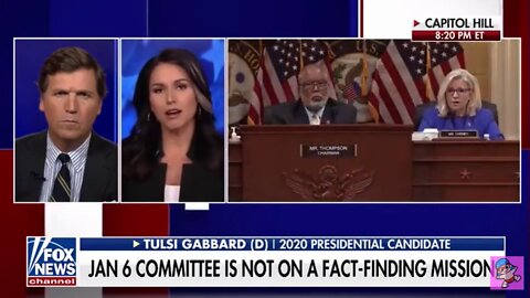 Tucker Carlson with Tulsi Gabbard - 6/9/22