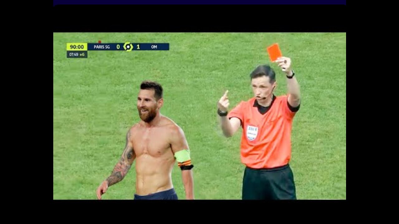 Funny Red Cards in Football