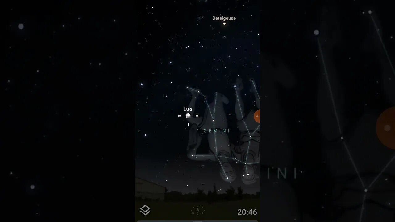Stellarium Mobile - Ver o espaço apontando para o céu