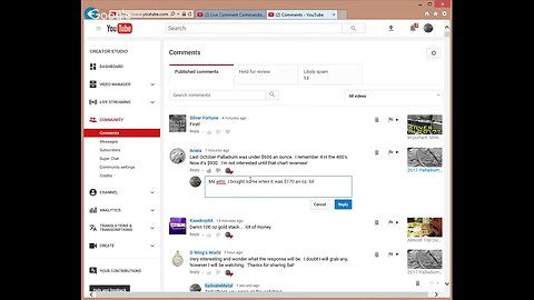 Live Comment Commando!