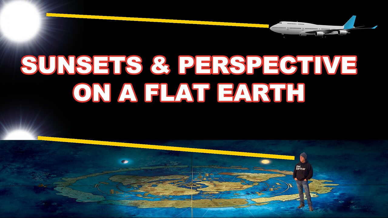 Perspective and Sunsets on a Flat Earth