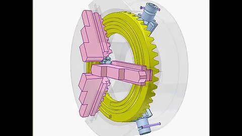2528 Three jaw self centering chuck 1