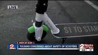 Tulsans concerned about safety of scooters