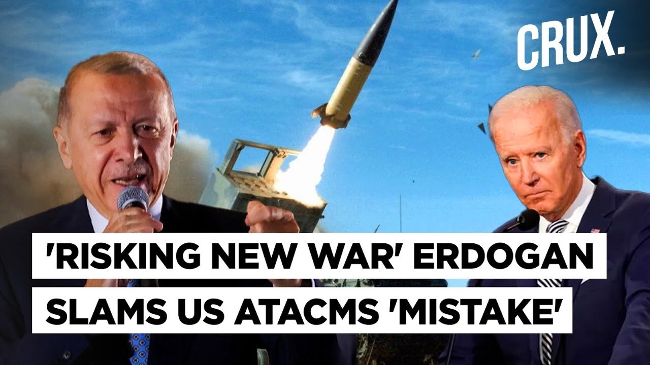 Erdogan Backs Putin's Nuclear 'Self-Defence' Vs NATO, Slams Biden's Nod To ATACMS Strikes On Russia