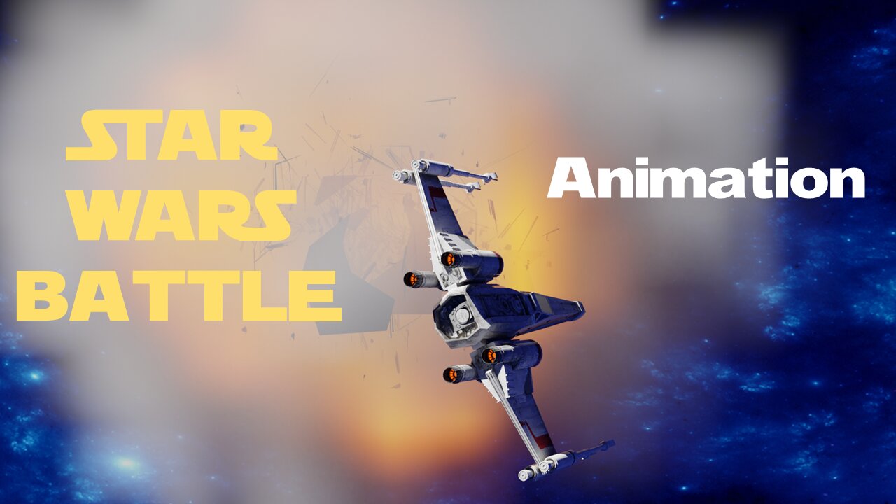 Star Wars Battle animation.