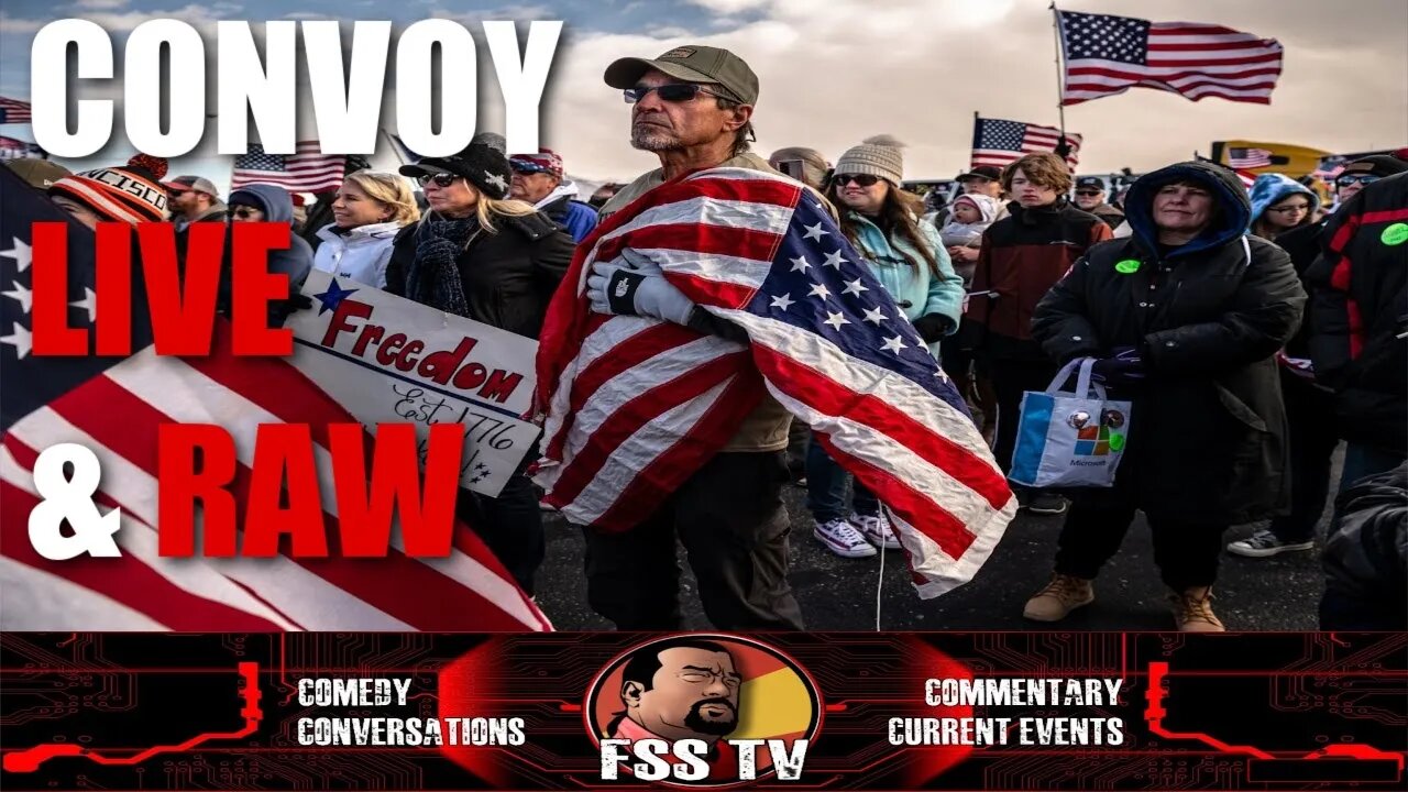 🔴 #LIVE #RAW People's Convoy To DC March 21 2022