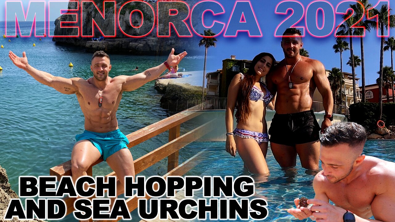 Eating sea urchins | Menorca Vlog 2021 | Fitness Travel Vlog