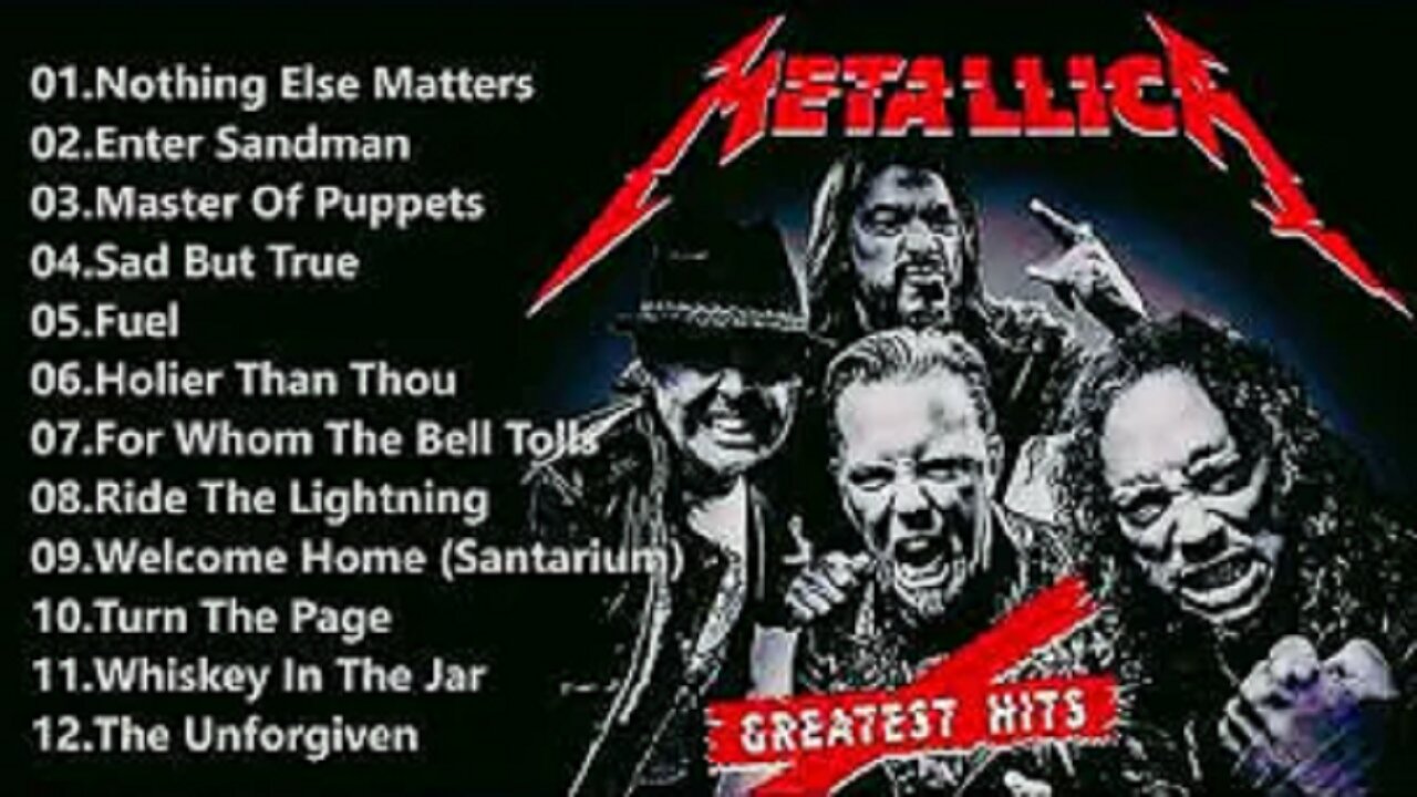 (LIVE) Metallica Greatest Hits