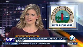 Waste collection fees increase Monday in Jupiter