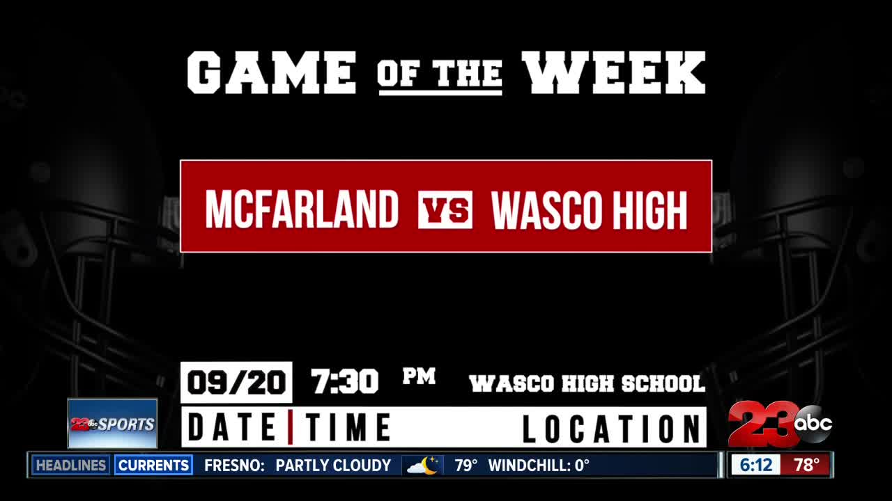 Game of the Week for Week 5 of the season