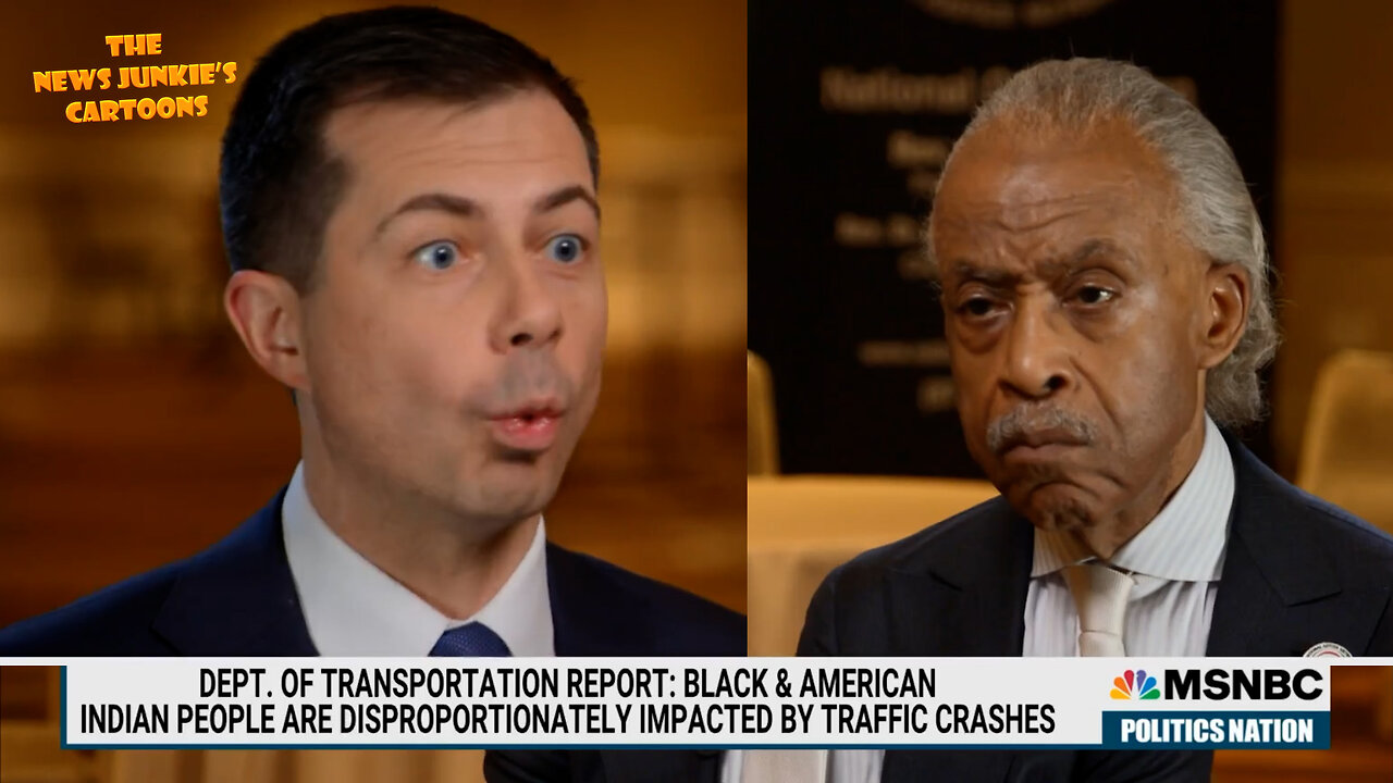 Democrats Buttigieg & Sharpton: The roads are designed and built to kill black and brown people.