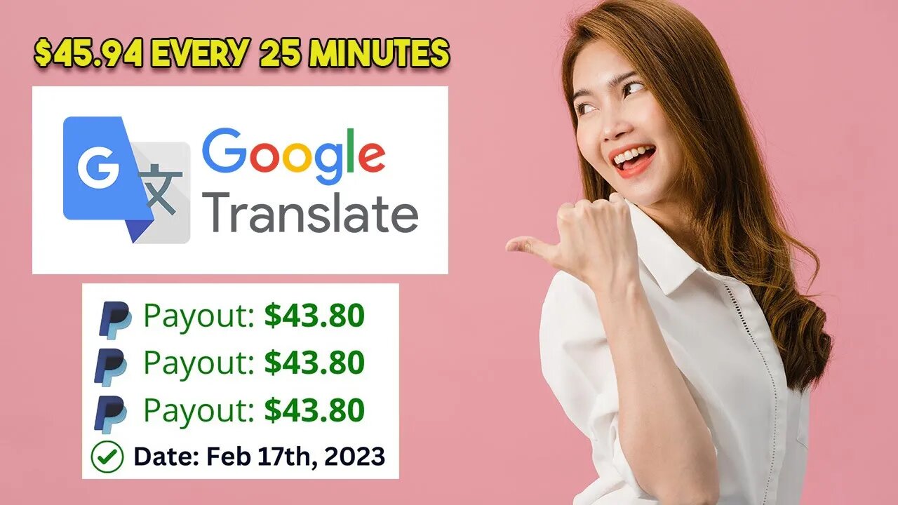 $45.94 EVERY 25 Minutes USING Google Translate! (Make Money Online 2023)