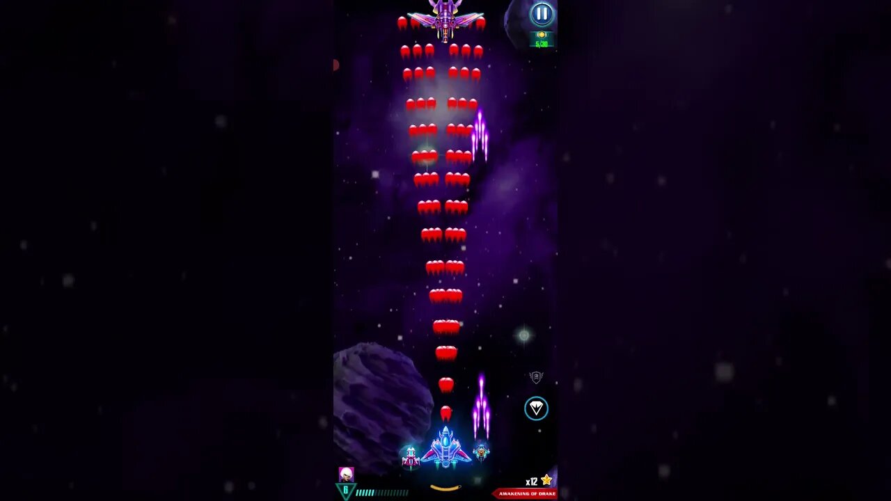 Galaxy Attack Alien Shooter - Awakening of Drake - 2023 Event - Level 10 of 20