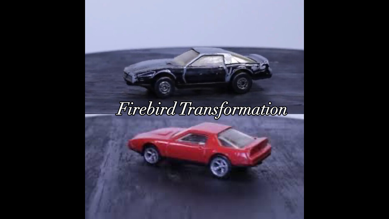 Beat up Pontiac. Can this Firebird rise from the ashes? #diecast #hotwheels #restoration