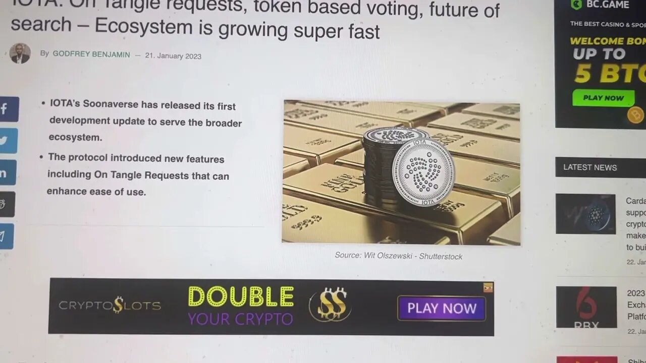 IOTA crypto now has voting rights!!! Check this one out!!