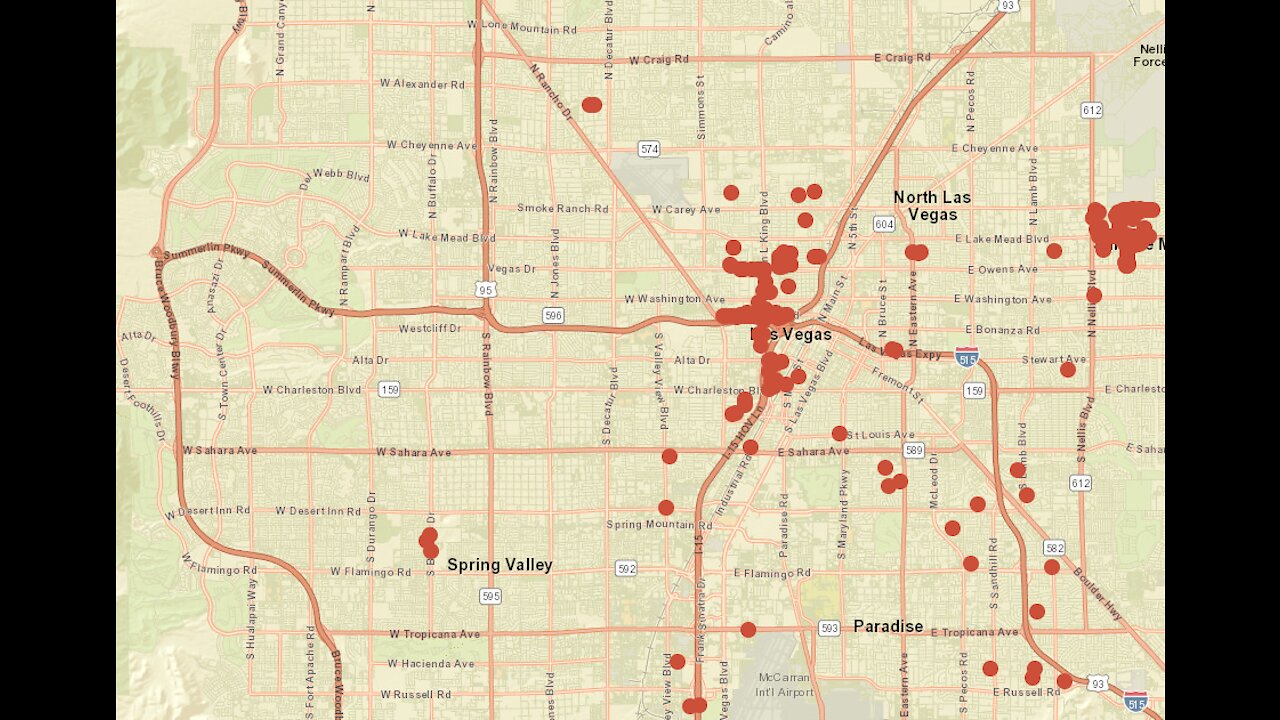 NV Energy reports power outages