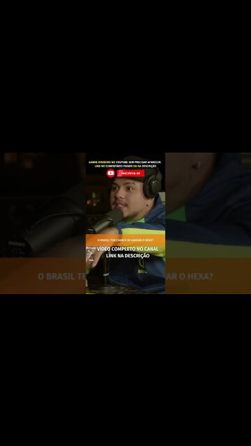 BEBETO: O BRASIL TEM CHANDE DE LEVAR O HEXA #shorts #hexa #copadocatar #hexacampeão