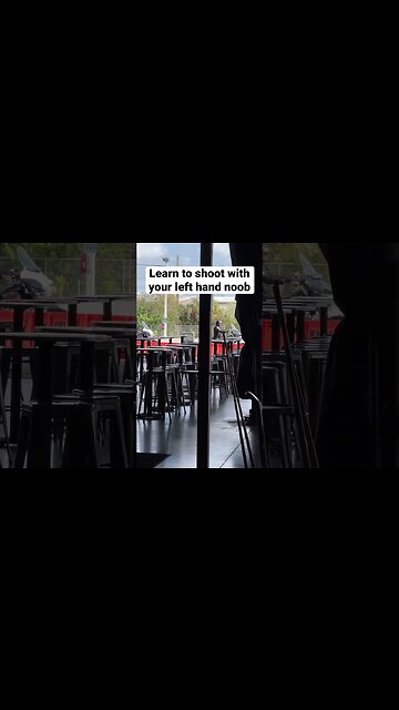 Motorcycle cops need to learn left hand shooting