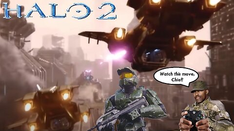 [HALO 2] SCARAB BEATDOWN & THE ARBITER! & TYSON v. PAUL - Matt's First Halo Experience! - #2