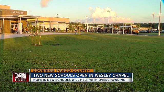 Two new schools open in Pasco County