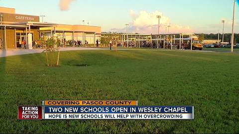 Two new schools open in Pasco County