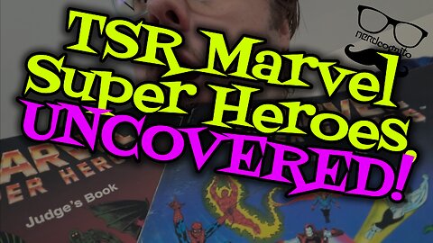 TSR Marvel Super Heroes! FASERIP Finally Uncovered!
