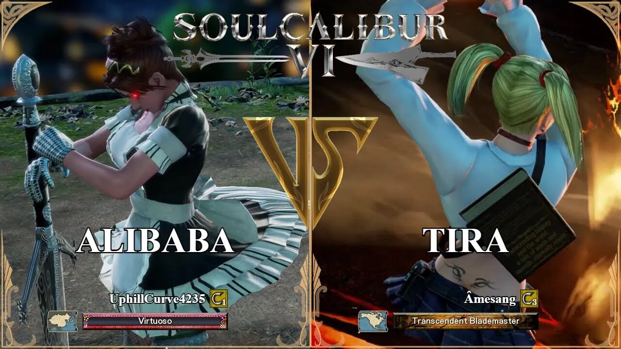 SoulCalibur VI — UphillCurve4235 (AliBaba) VS Amesang (Tira) | Xbox Series X Ranked