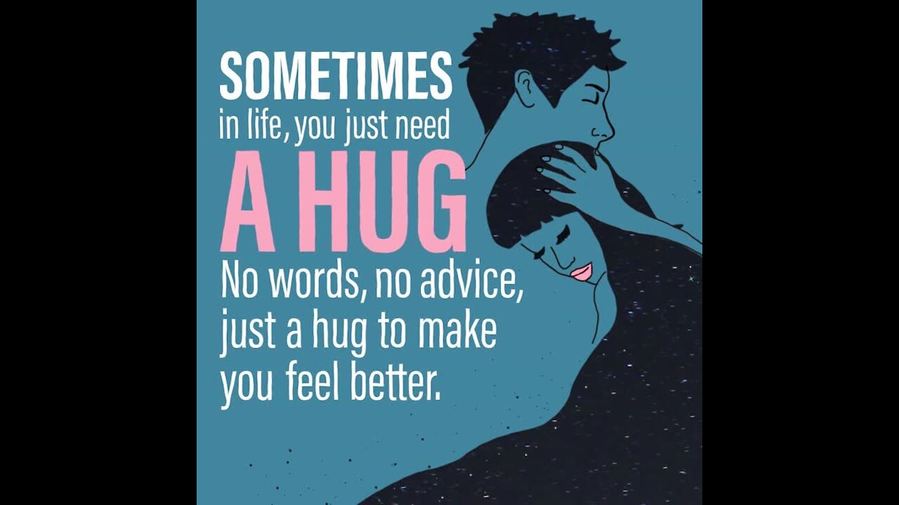 You just need a hug [GMG Originals]