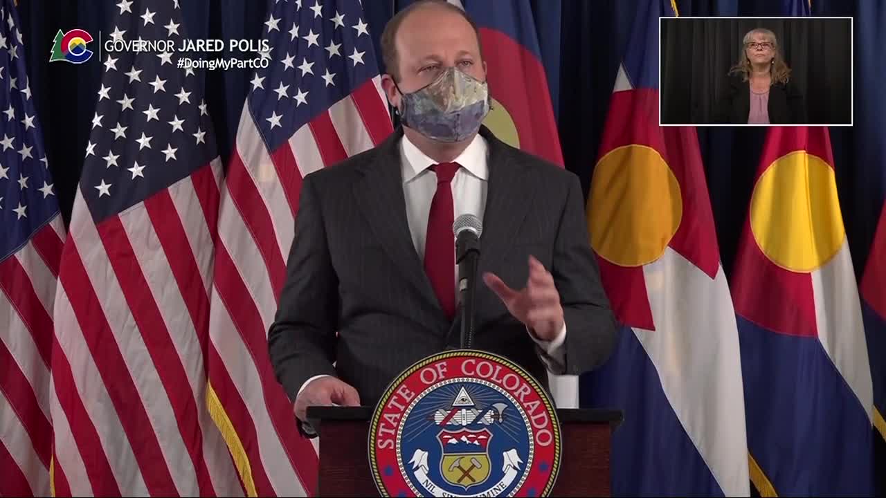 Gov. Polis announces ramp-up in state-based COVID-19 testing, processing