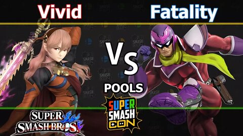 Vivid (Corrin & Lucario) vs. YP|Fatality (C. Falcon) - Wii U Singles Pools - SSC2017