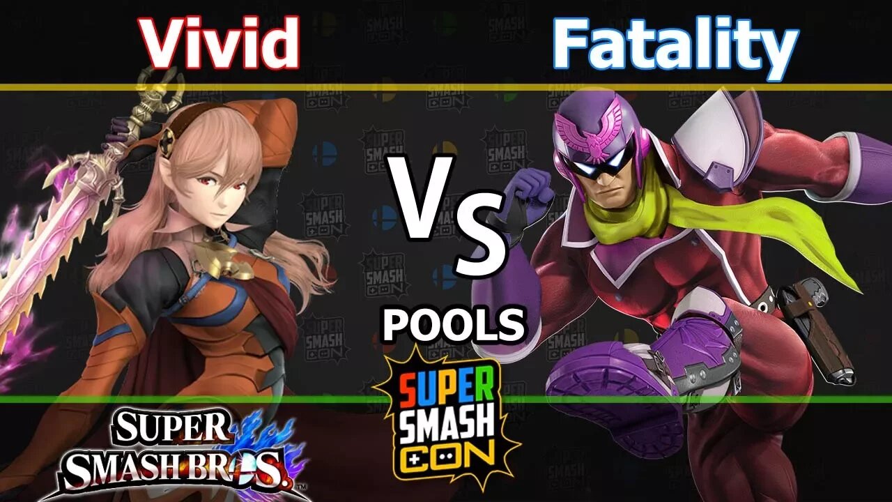 Vivid (Corrin & Lucario) vs. YP|Fatality (C. Falcon) - Wii U Singles Pools - SSC2017