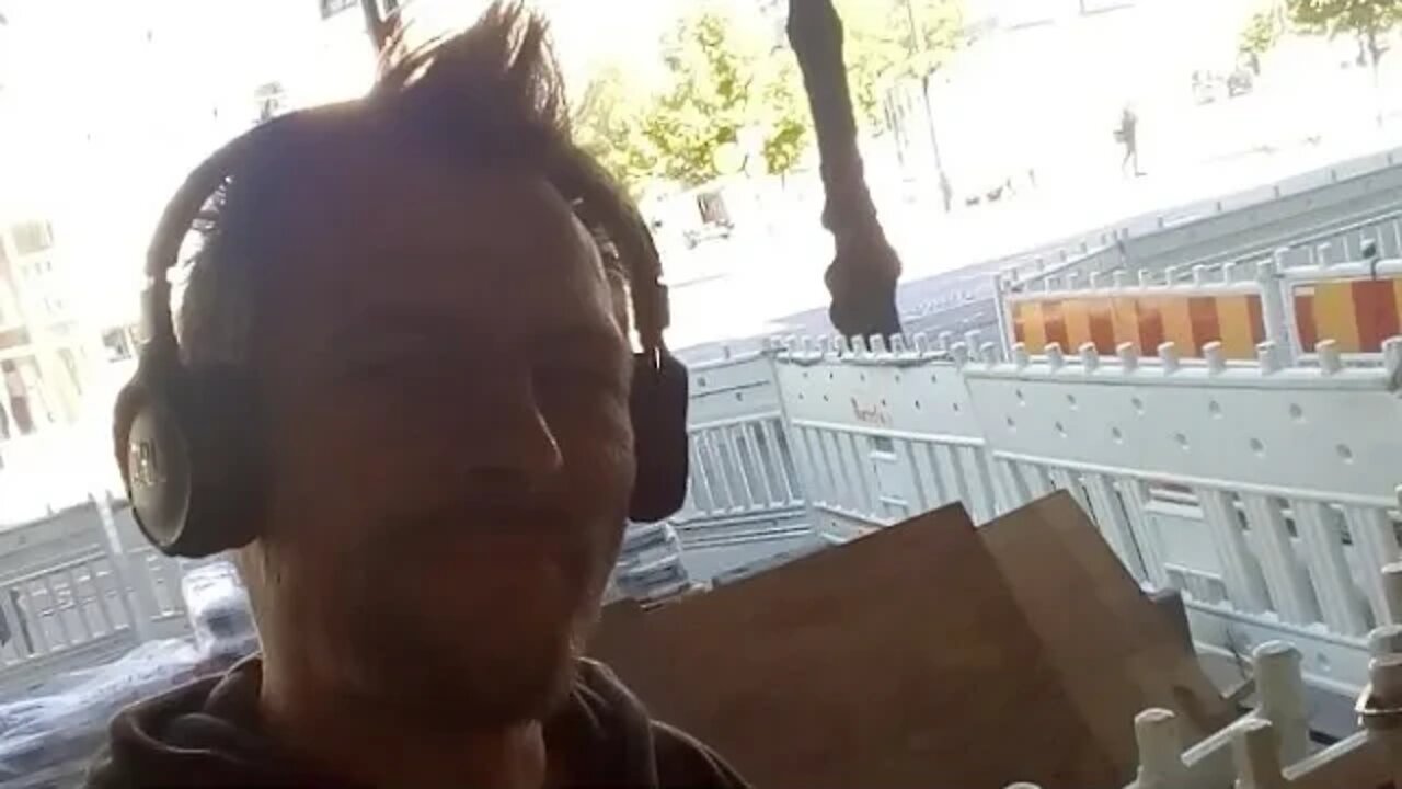 Samuel Gryning LAHTI Yhdenmiehen mielenosoitus 31.7.2022