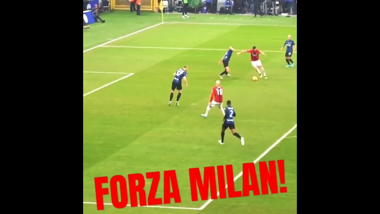 Che possiate girarvi così, oggi. Buon Derby a tutti e FORZA MILAN!