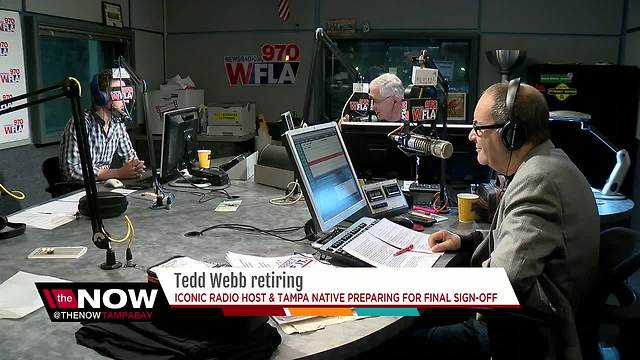 Iconic radio host and Tampa native Tedd Webb preparing for final sign-off